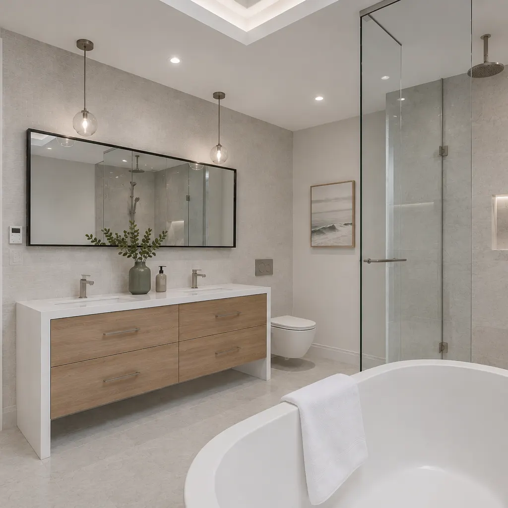 Apartment bathroom renovation, Gold Coast